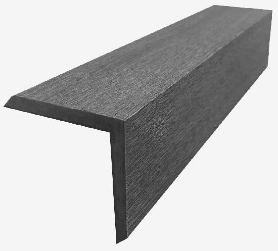 Декоративный угол 50×50 графит купить в Костроме