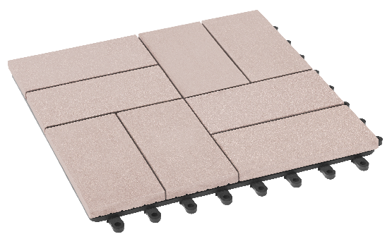 Модульный паркет ДПК GRINDERDECO Люкс 9 Выбеленный дуб купить в Костроме