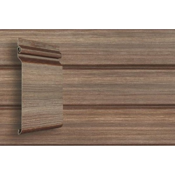 Виниловый сайдинг Grand Line Natural-Брус Tundra - Кедр купить в Костроме