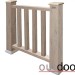 Ограждение из ДПК Outdoor Классик 3D STORM серый микс купить в Костроме