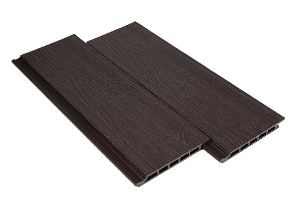 Фасадная панель из ДПК Deckart Vista 3D с текстурой дерева Махагон купить в Костроме