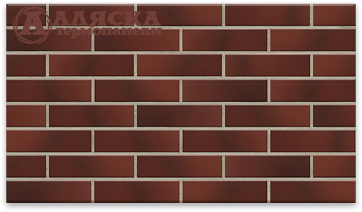 Фасадные Термопанели Аляска Cherry Glatt купить в Костроме