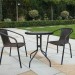 Комплект плетеной мебели AFINA из иск. ротанга Асоль-LR02 LRC-02/LRT-02-D60 Dark Brown купить в Костроме