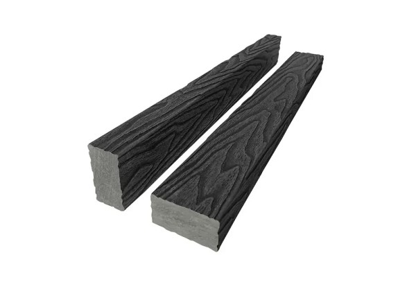 Брус лавочный 3D-тиснение 30х60 Графит купить в Костроме