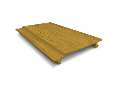 Фасадная панель  из ДПК ECODECKING Желтый купить в Костроме