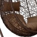 Кресло Подвесное из искусственного ротанга AFM-168A-L Brown купить в Костроме