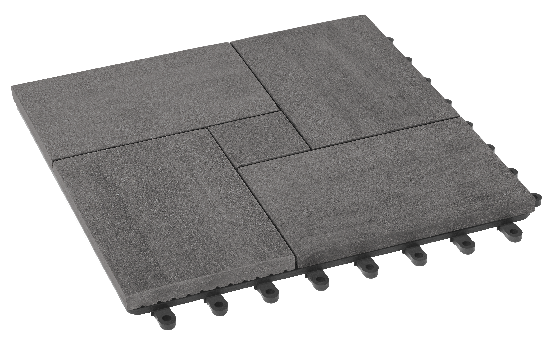 Модульный паркет ДПК GRINDERDECO Люкс 7 Серый базальт купить в Костроме