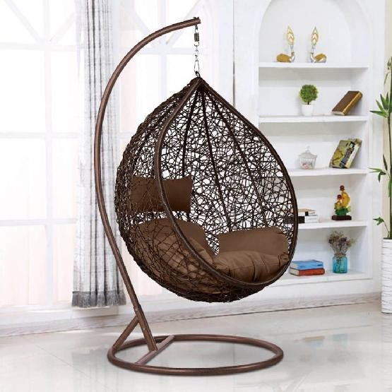 Кресло Подвесное из искусственного ротанга AFM-168A-XL Brown купить в Костроме