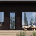 Фасадная панель FineBer, Скол - Тёмно коричневый купить в Костроме