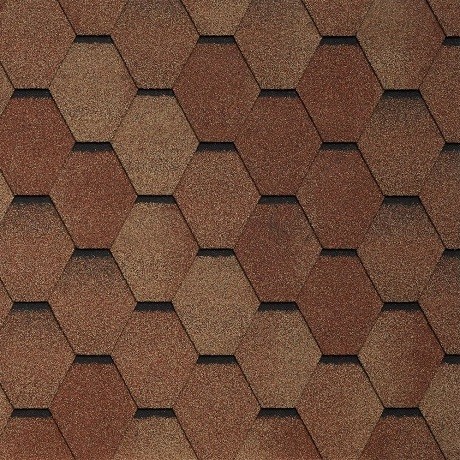 Гибкая черепица Tegola VENETO terracotta 206 купить в Костроме