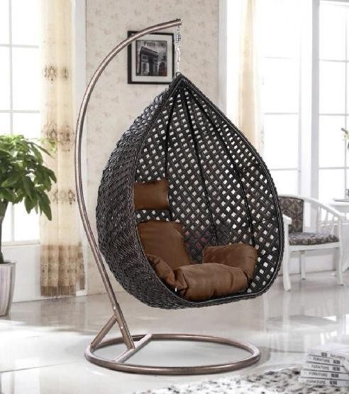 Кресло Подвесное из искусственного ротанга AFM-250B-XL Brown купить в Костроме