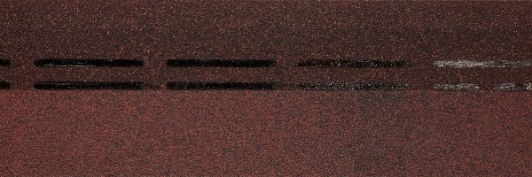 Коньково-карнизная черепица Docke Standard, красный купить в Костроме