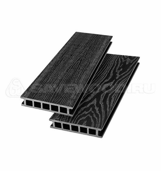 Террасная доска из ДПК SW-Fagus «SaveWood» черный купить в Костроме