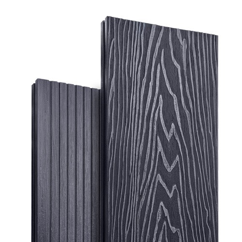 Террасная доска Latitudo Solid 150х21 Графит (Полнотелая) купить в Костроме