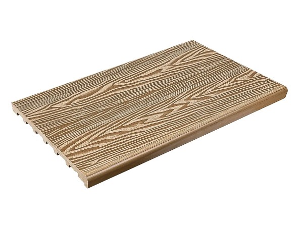 Ступень полнотелая из ДПК Deckart Step 3D Орех купить в Костроме