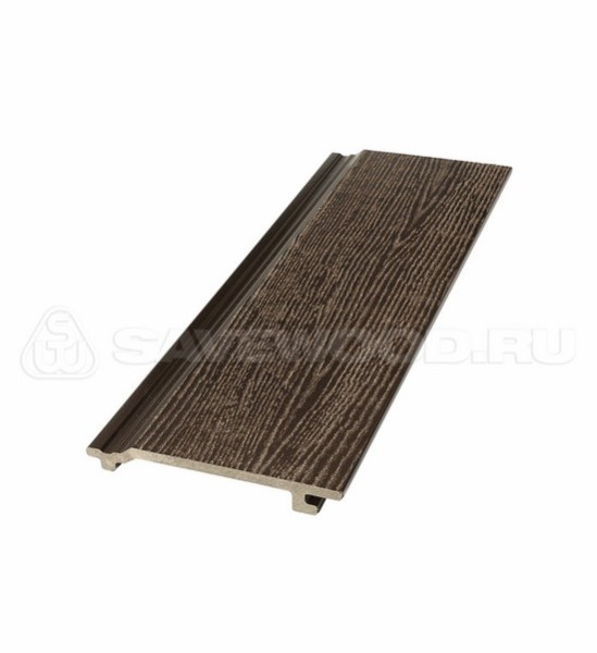 Сайдинг из дпк savewood sw-sorbus радиальный распил темно-коричневый купить в Костроме