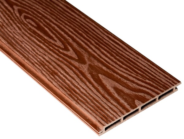 Фасадная доска из ДПК 3D Faynag - Шоколад купить в Костроме