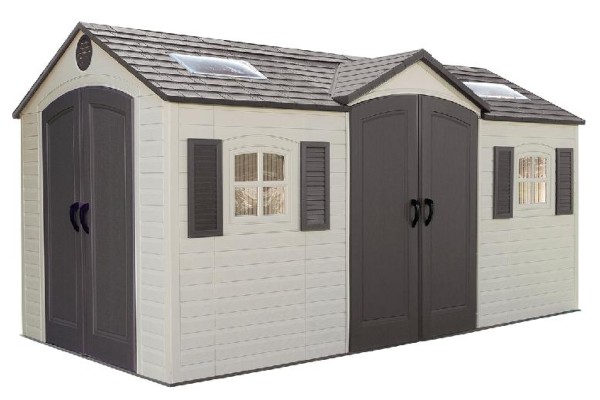 Сарай пластиковый LifeTime 15x8 DD купить в Костроме