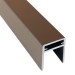 П-профиль Алюминиевый EasyDecking 35x25 Венге купить в Костроме