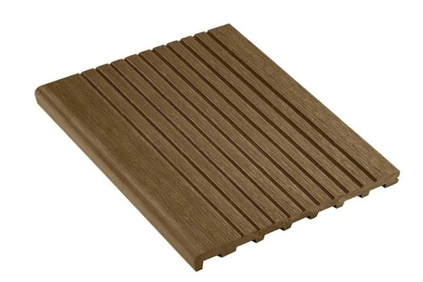Ступень полнотелая из ДПК Deckart Step Орех купить в Костроме