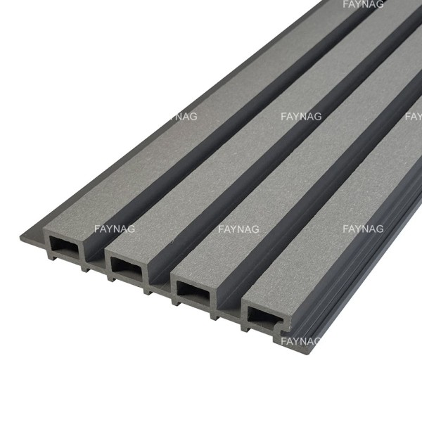 Фасадная Рейка из ДПК Faynag Nika графит купить в Костроме
