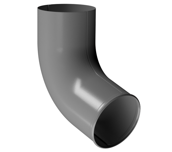 Отвод трубы D90 Döcke STAL PREMIUM Графит, (RAL 7024) купить в Костроме