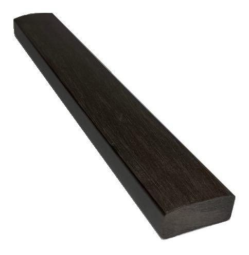Лавочный брус Ecodecking Некст полнотелый брашированный 70х35 венге купить в Костроме