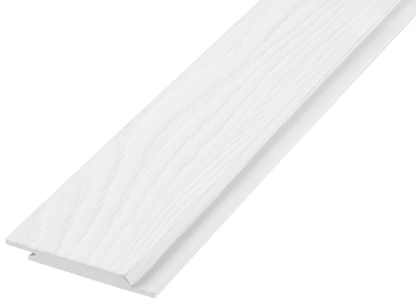 Фиброцементный сайдинг FCSPRO Click Shtil F01 (Белый минерал) купить в Костроме