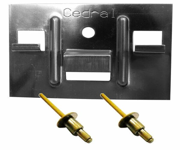 КЛЯММЕР + ЗАКЛЁПКА ДЛЯ CEDRAL CLICK 250 ШТ купить в Костроме