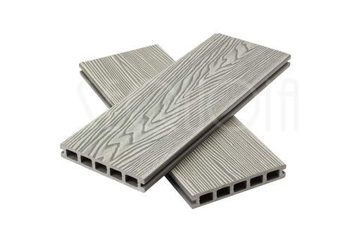 Доска террасная ДПК 3D SEQUOIA DUAL WOOD GRAY купить в Костроме