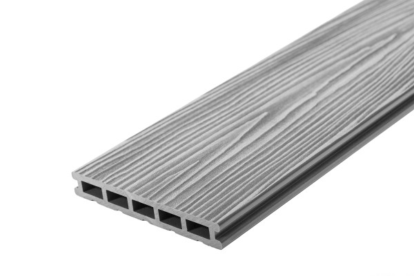 Террасная доска из ДПК RusDecking Unodeck Mogano - Серый купить в Костроме