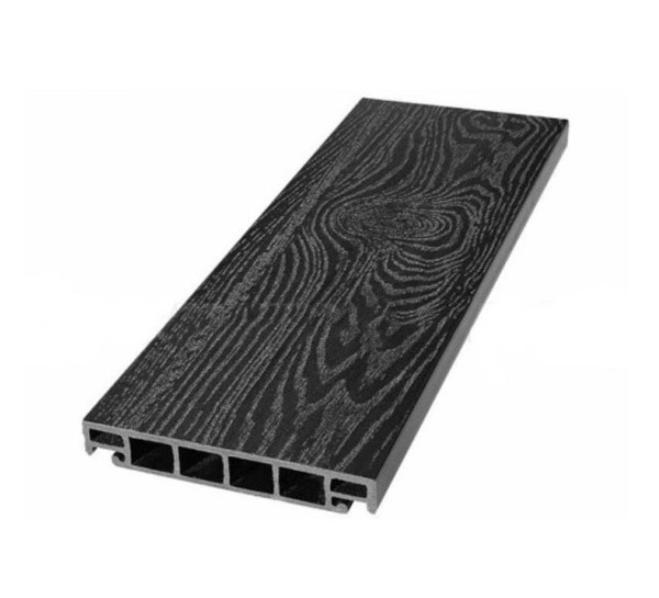 Террасная доска из ДПК SW Salix (T) 2D чёрный купить в Костроме