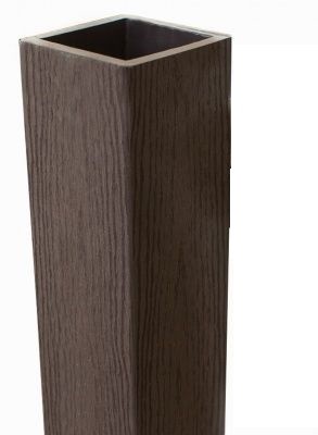 Столб опорный Woodvex Co-Extrusion Венге купить в Костроме