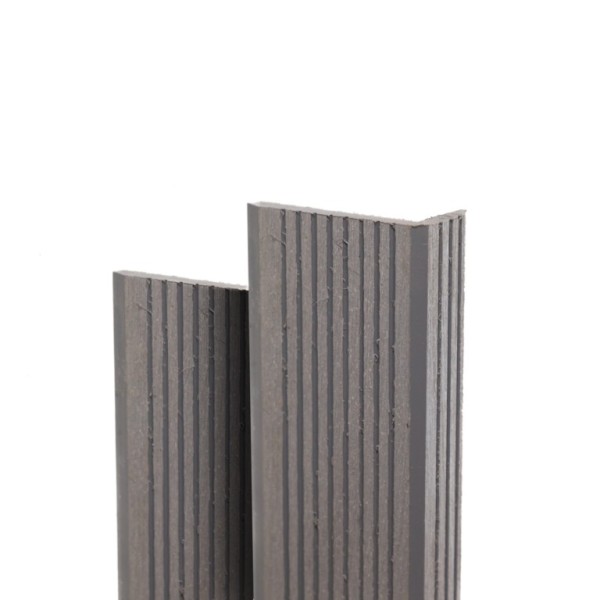 Угол торцевой Ecodecking Техно 70х35x3000 Серый купить в Костроме Угол торцевой Ecodecking Техно 70х35x3000 Серый купить в Костроме