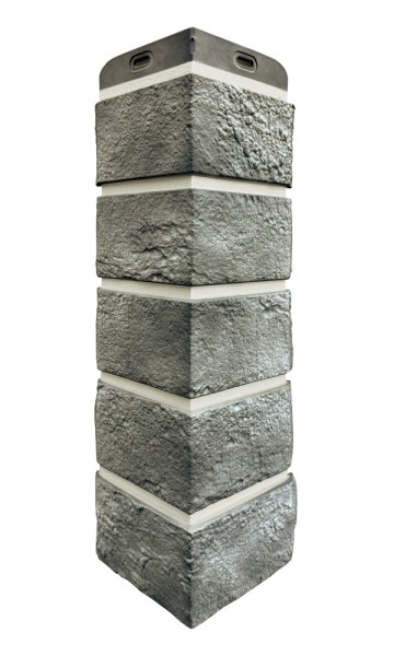 Угол Grand Line состаренный кирпич Элит гранит, ШОВ белый купить в Костроме