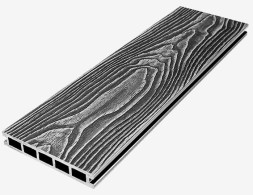 Террасная доска из ДПК RusDecking Unodeck Vintage - Графит
