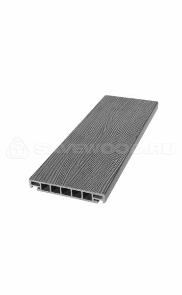 Террасная доска из ДПК SW Salix (S) (R) пепельный купить в Костроме