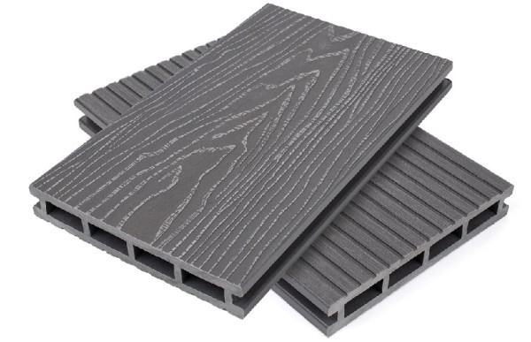 Террасная доская ДПК NanoWood Nature 3D пустотелая Серый купить в Костроме