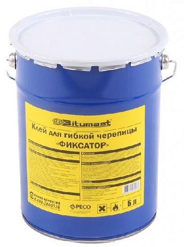 Клей для гибкой черепицы BITUMAST 5 л купить в Костроме
