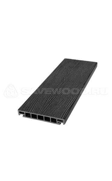 Террасная доска из ДПК SW Salix (S) (R) черный купить в Костроме