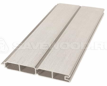 Заборный профиль из ДПК Savewood SW Agger матовый бежевый купить в Костроме